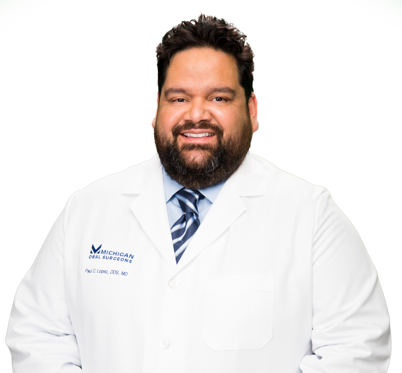 Dr. Lopez is an oral surgeon in Ann Arbor, Adrian, Plymouth, and Dexter, MI