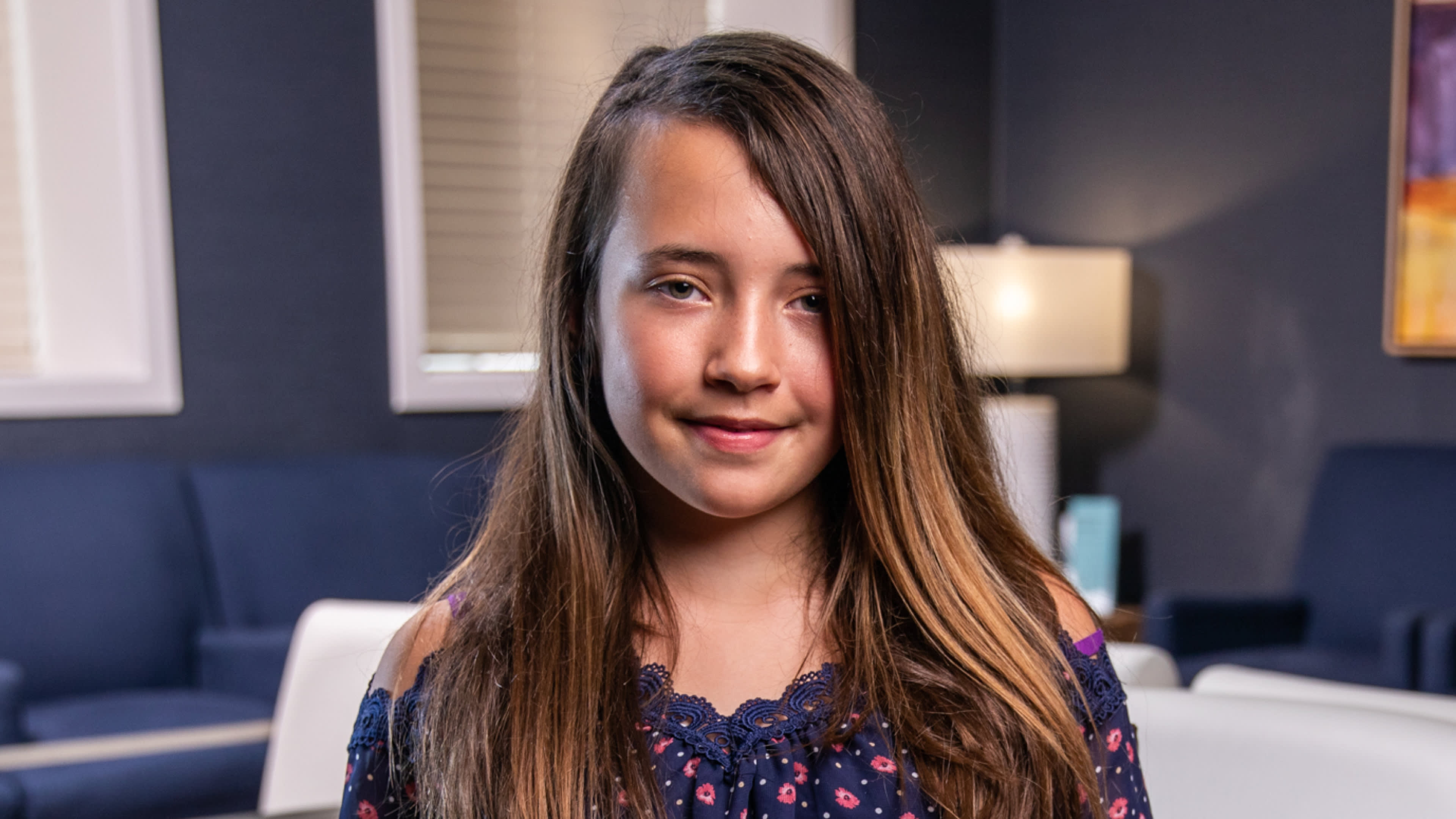 Emma had treatment for an impacted tooth at Michigan Oral Surgeons